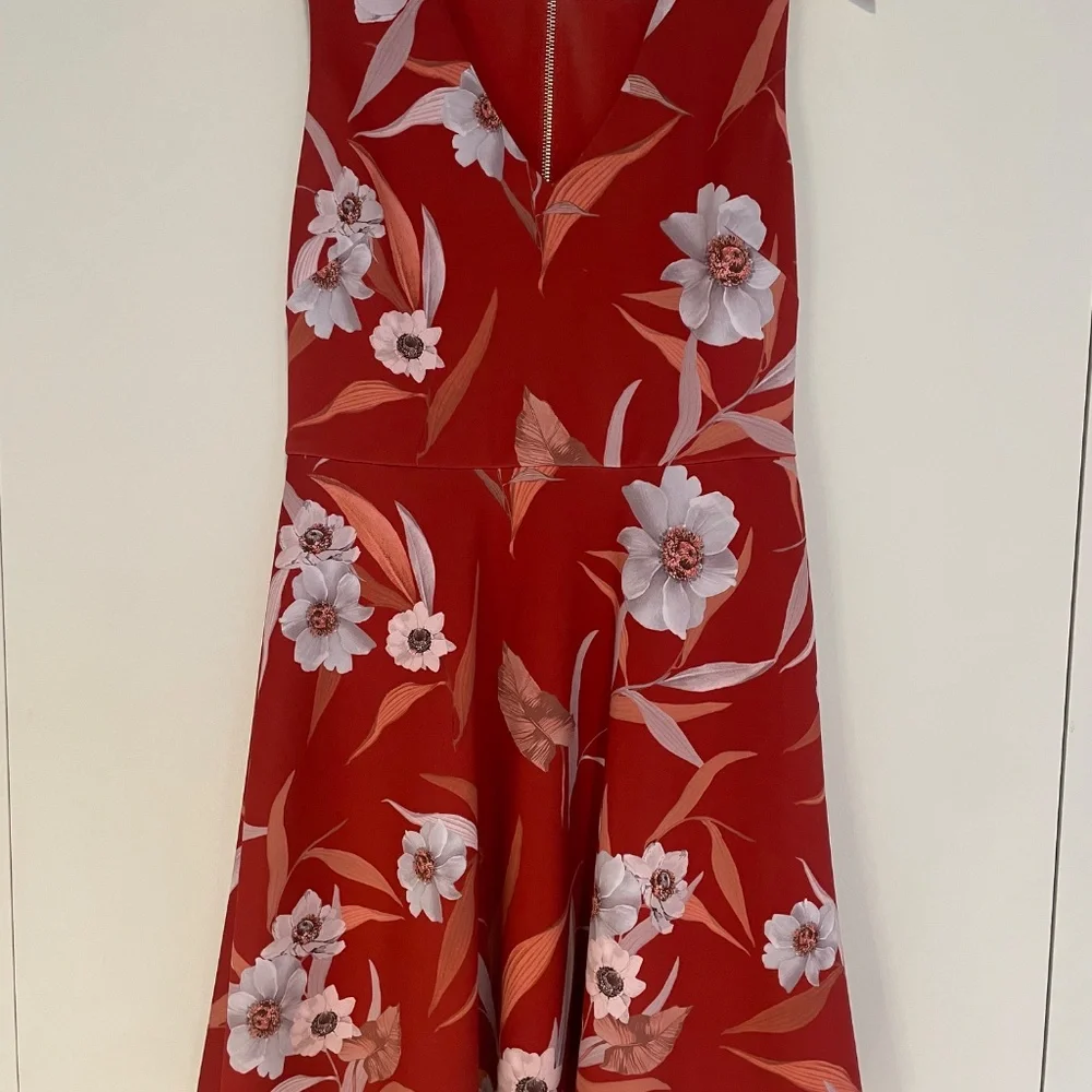 Ted Baker Floral Dress with Pockets - Picture 2 of 4
